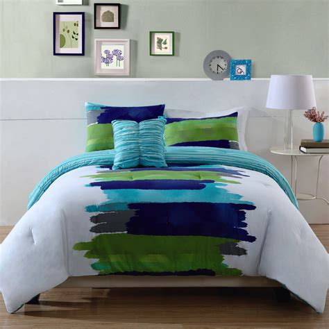 Product titlepop shop university comforter set, available in multiple colors & sizes. Watercolor Blue Comforter Set at Hayneedle