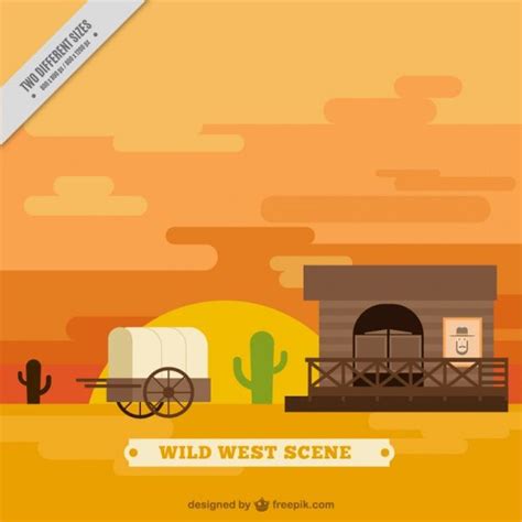 Western Background Vector At Collection Of Western