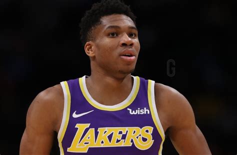 What we do know is that the lakers' brass is not. PHOTO Giannis Antetokounmpo In A Lakers Jersey