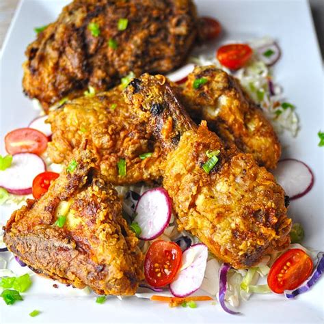 Then, dip your chicken in the egg mixture followed by the flour mixture, making sure it's completely coated. Southern Pan Fried Chicken | Pan fried chicken, Cooking recipes, Best chicken recipes
