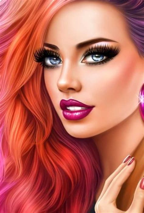 Beautiful Fantasy Art Digital Portrait Art Digital Art Girl Fantasy