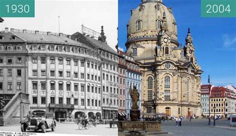 Before your trip to dresden, make sure to check the cathedral's website as they frequently hold concerts. Before and After: Frauenkirche Dresden (1897 & 2010-Jan-30)