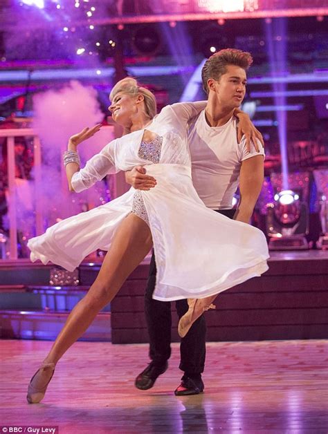 strictly s mollie king is quietly dating aj pritchard daily mail online