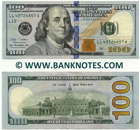 United States Of America Dollars Banknotes Money Money Template Dollar Bill