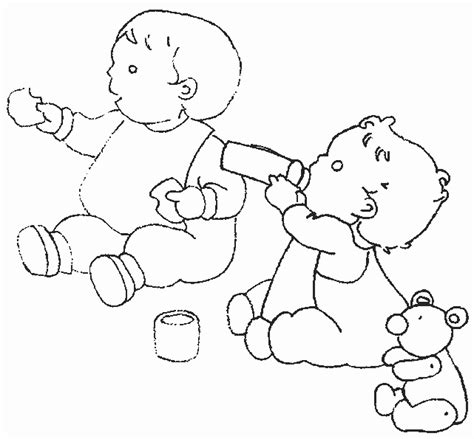 Coloriage Bebe 20 Coloriage En Ligne Gratuit Pour Enfant