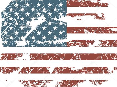 Vintage American Flag — Stock Vector © Panaceadoll 15798547