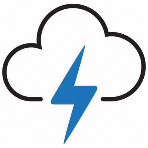 Bolt Lightning Thunder Icon