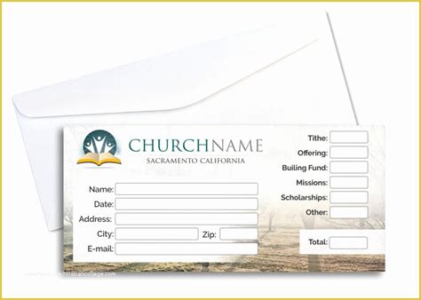 Church Offering Envelopes Templates Free Of Church Tithe Envelope