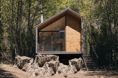Minimalist Cabin In The Chilean Mountains Lets Climbers Escape The