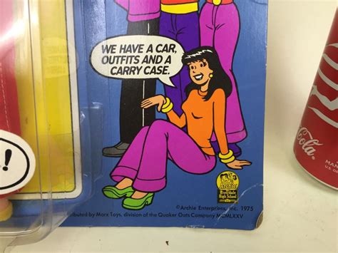 Marx Toys The Archies Veronica Hk 9025 New On Card Vintage 1975