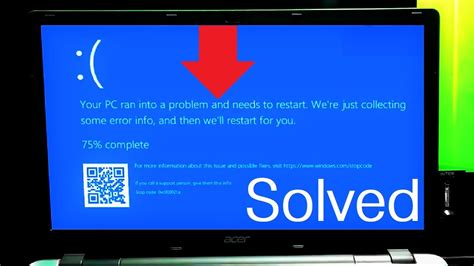 How To Fix Windows Startup Error Issue Your Pc Ran Into A Problem And Needs To Restart
