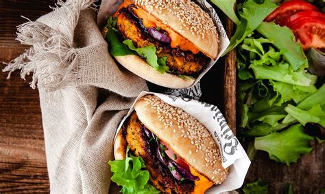 ½ cup quick cooking rolled oats. This healthy veggie burger recipe is the answer to those ...