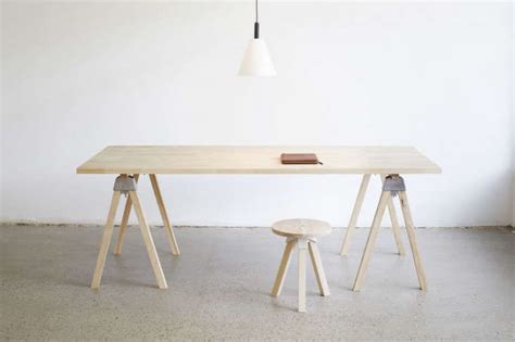 Our us based builders have been designing and making unique trestle tables and double pedestal tables for over 20 years. Economy + Style: 6 Trestle Desks for the New Year: Remodelista