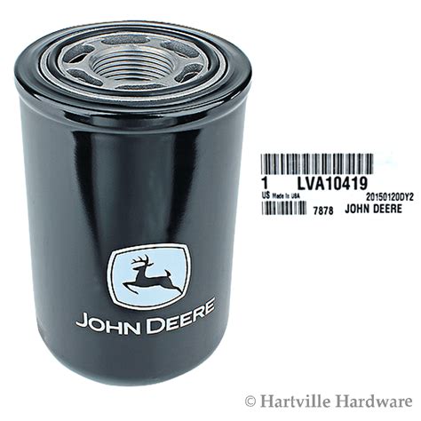John Deere Original Equipment Hydraulic Filter Lva10419