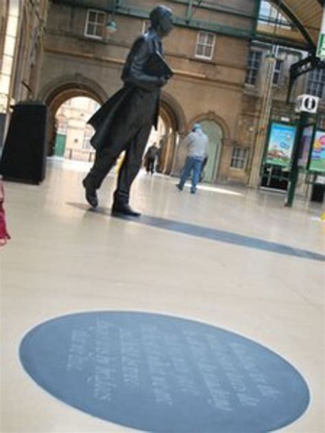 Philip Larkin Poems On Slates At Hull Railway Station Bbc News