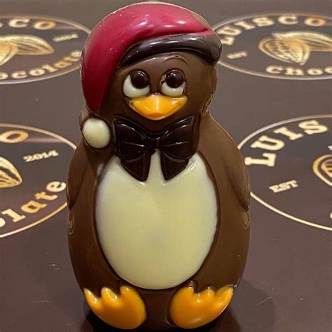 Chocolate Penguin Figure Luisco Chocolate