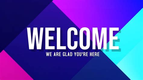 Welcome Poster Template Postermywall