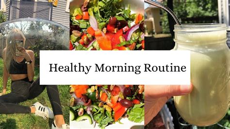 Vlog My Healthy Morning Routine Youtube