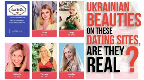 Ukrainian Beauties On These Dating Sites Are They Real