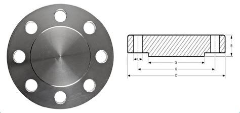 Blind Flanges SS Blind Flanges Stainless Steel BLRF Flange