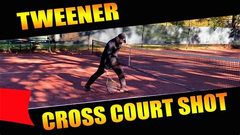 How To Hit The Tweener Sharp Cross Court Tennis Trick Shot Youtube