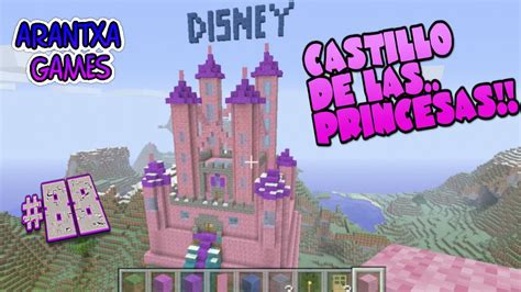 Como Hacer El Castillo De Disney En Minecraft Minecraft Modo Creativo Youtube