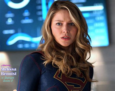 Melissa Benoist As Kara Zor El In Supergirl S3