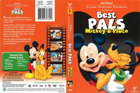 Cartoon Classics Mickey Minnie Pluto Donald Walt Disney Vhs Home Video