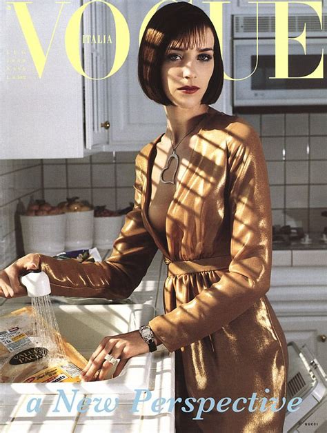 Hannelore Knuts Vogue Italia July 2000 By Steven Meisel Studio