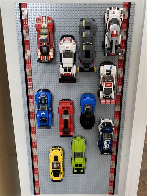 Speed Champions Display Wall Lego