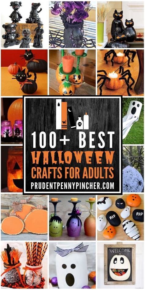 100 Best Halloween Crafts For Adults Halloween Crafts Diy Halloween