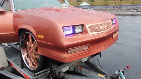 Auto air colors is the largest most progressive voc compliant custom automotive paint in the world. Copper Painted El Camino on rose gold and chrome Rucci ...