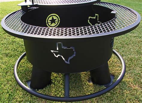 30 Texas And Star Texas Star Metal Fire Pit Custom Fire Pit