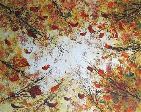#fall #fall gif #autumn #autumn gif #leaf #leaves #nature. "Falling Leaves" | Art, Painting, Autumn leaves