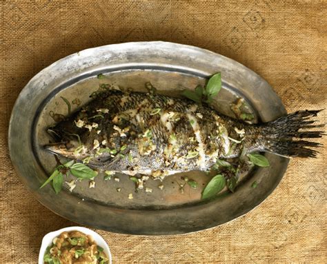 Get A Taste Of Japan With This Whole Sea Bass Grilled In Wasabi Crust