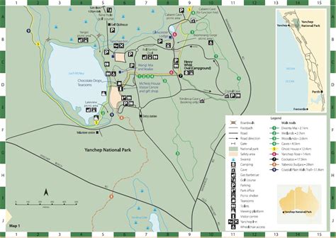 Yanchep National Park Map Zip Code Map