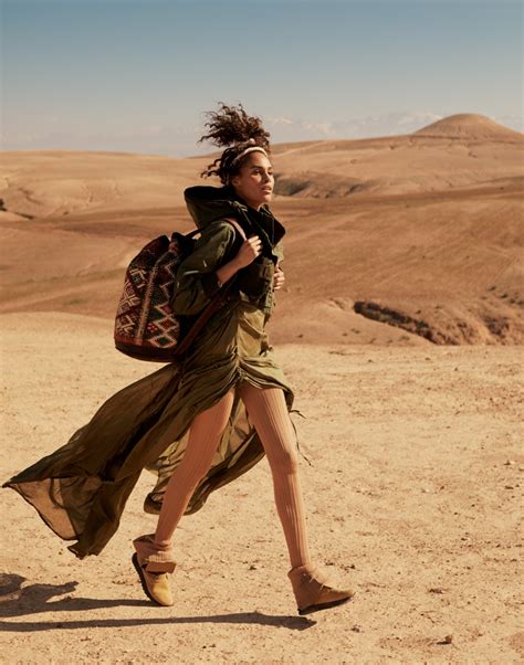 Cindy Bruna Vogue Arabia Jason Kim Desert Fashion Editorial