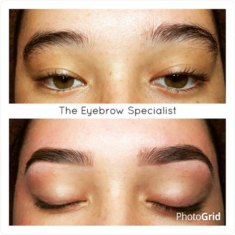 8 Stunning Examples Of Before And After Eyebrow Treatment The Eyebrow