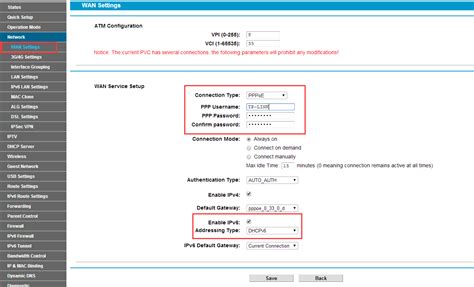 How To Configure IPv Settings On Modem Router Self Developed UI TP
