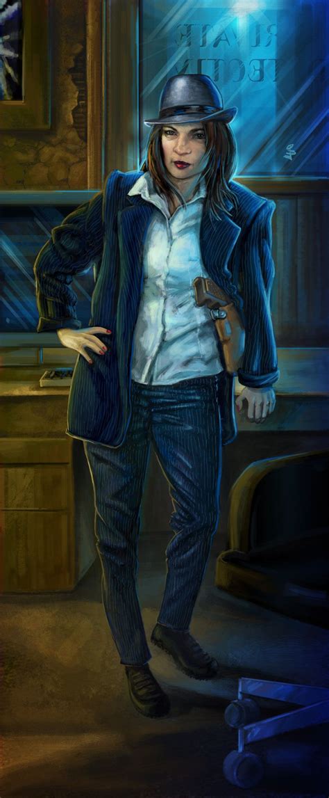 Shadowrun Detective By Tryryche On DeviantART Shadowrun Characters