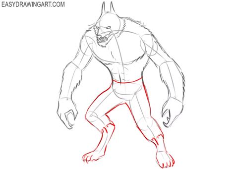 How To Draw A Monster Easy Drawing Art