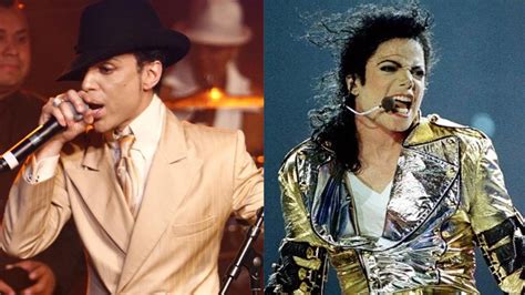Prince And Michael Jackson 1980s Rivals