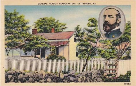Pennsylvania Gettysburg General Meades Headquarters United States