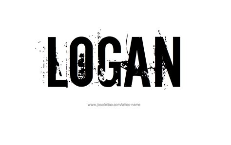 Logan Name Coloring Page Coloring Pages