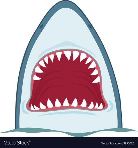 Shark Jaw Vector