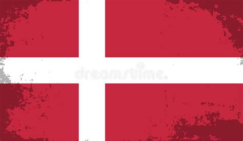 grunge denmark flag denmark flag with waving grunge texture stock vector illustration of