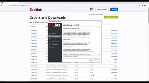 Taxact Professional How To Download And Install Your Software Youtube
