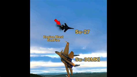 Found On Youtube Su 30mki Gun Fire To Shoot Su 27 In Dcs Dcs