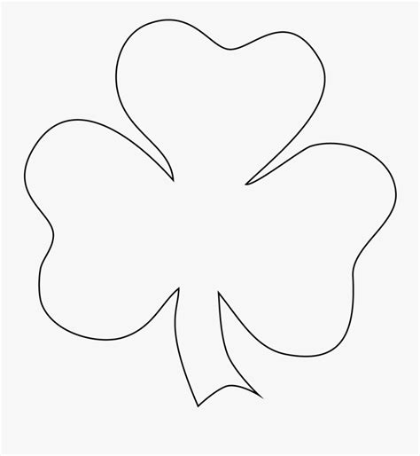 Free Shamrock Clipart The Cliparts Printable St Patricks Day