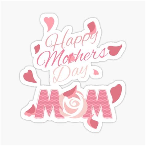 Happy Mothers Day Mom Happy Mothers Day 2022 Sticker For Sale By